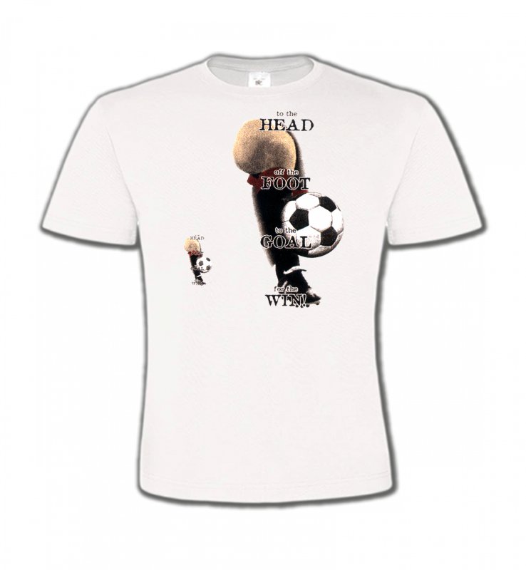 T-Shirts Col Rond Enfants Sports et passions Football