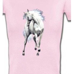T-Shirts Cheval Le cheval blanc d'andalou (G2)