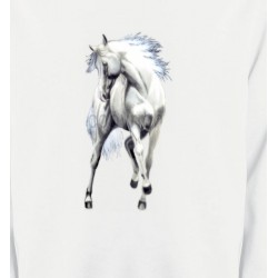 Sweatshirts Cheval Le cheval blanc d'andalou (G2)