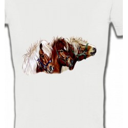 T-Shirts Cheval poney (X2)