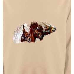 Sweatshirts Cheval poney (X2)