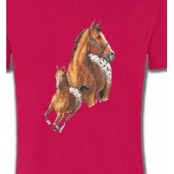 T-Shirts Cheval T-shirt cheval Appaloosa (G)