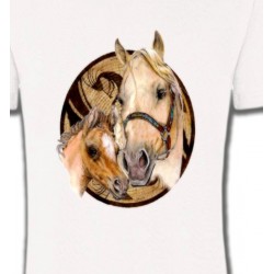 T-Shirts Cheval Têtes de chevaux (R)
