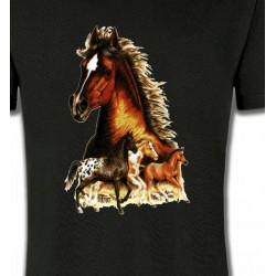 T-Shirts Cheval Chevaux (F)