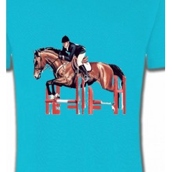 T-Shirts Cheval Cheval d'equitation
