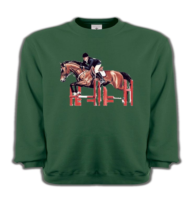 Sweatshirts Enfants Cheval Cheval d'equitation