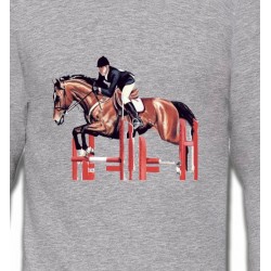 Sweatshirts Cheval Cheval d'equitation