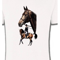 T-Shirts Cheval cheval dressage