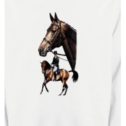 Sweatshirts Cheval cheval dressage