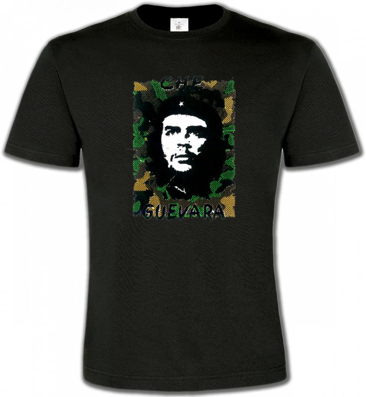 T-Shirts Col Rond Unisexe Célébrités Che Guevara (B2)