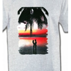 T-Shirts Nature et paysages Coucher de soleil