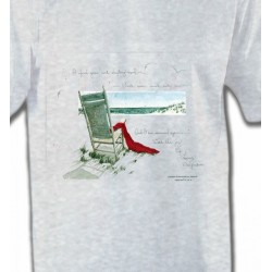 T-Shirts Nature et paysages Chaise à la plage
