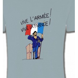 T-Shirts Politique et croyances ancien combattant  Vive la France  (C)