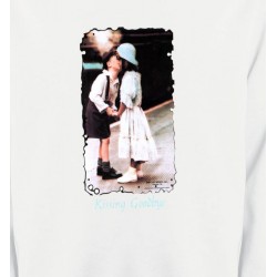 Sweatshirts Fleurs/Romantique Deux enfants bisou