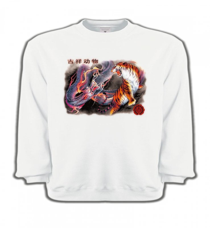 Sweatshirts Enfants Dragons Dragon et Tigre (U4)