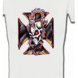 T-Shirts Dragons Dragons et Croix de Choppers (Z2)