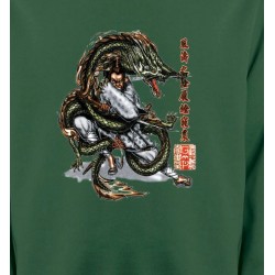Sweatshirts Signes astrologiques Dragon et Samouraï (V3)