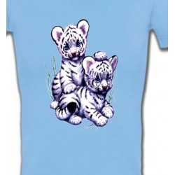 T-Shirts Enfants Bébés tigres blancs (I3)