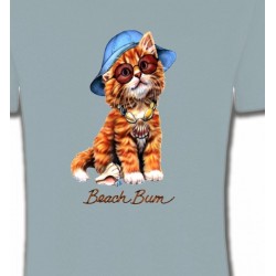 T-Shirts Races de chats Chaton tigré roux  (W)