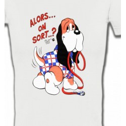 T-Shirts Basset hound Basset Hound Humour (F)
