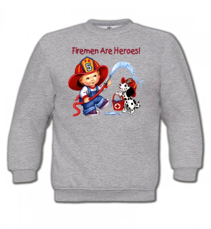 Sweatshirts Enfants Enfants Enfant pompier (F2)