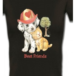 T-Shirts Enfants Chiot et chaton  (I)
