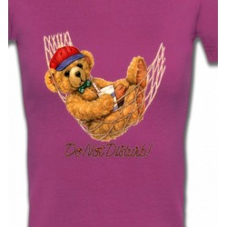 T-Shirts Enfants Teddy Bear dans hamac (H)