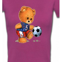 T-Shirts Enfants Nounours au football (U)