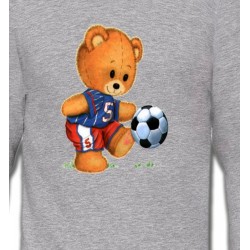 Sweatshirts Enfants Nounours au football (U)