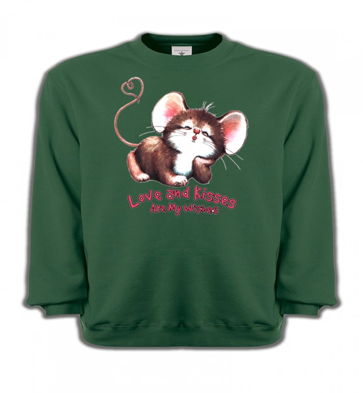 Sweatshirts Enfants Enfants Petite souris (A3)