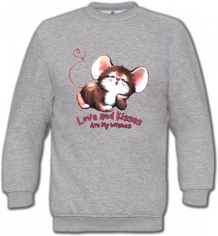 Sweatshirts Unisexe Enfants Petite souris (A3)