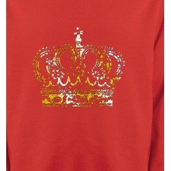 Sweatshirts Strass & Paillettes Strass Couronne 2