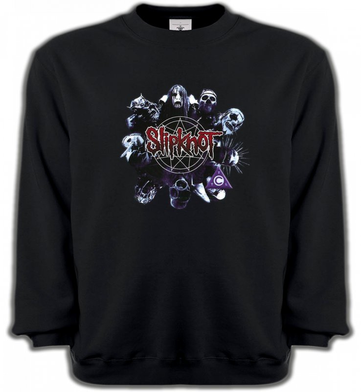 Sweatshirts Unisexe Hard rock et metal Slipknot (A)