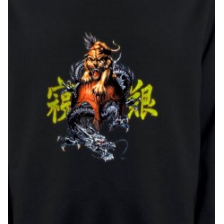 Sweatshirts Tribal Métal Celtique Dragon et Lion chinois (T3)