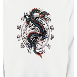 Sweatshirts Tribal Métal Celtique Dragon chinois (T4)
