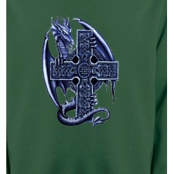 Dragon et sa croix celtique (Y5)