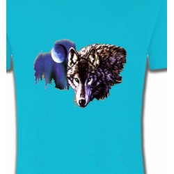 T-Shirts Animaux de la nature La nuit du loup (S2-C)