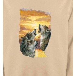 Sweatshirts Loups Loups crépuscule (H)
