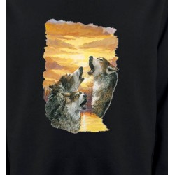 Sweatshirts Loups Loups crépuscule (H)