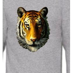 Sweatshirts Animaux de la nature Tête de tigre (K)