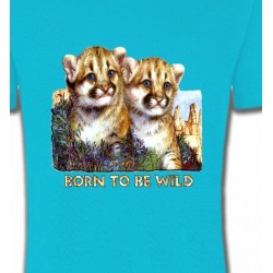 T-Shirts T-Shirts Col Rond Enfants Bébés tigres