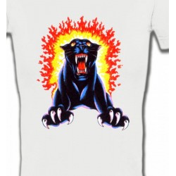 T-Shirts Animaux de la nature Panthère noire