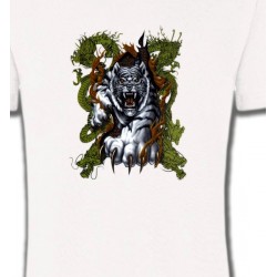 T-Shirts Animaux de la nature Griffes de tigre et dragon