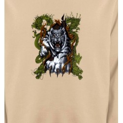 Sweatshirts Animaux de la nature Griffes de tigre et dragon