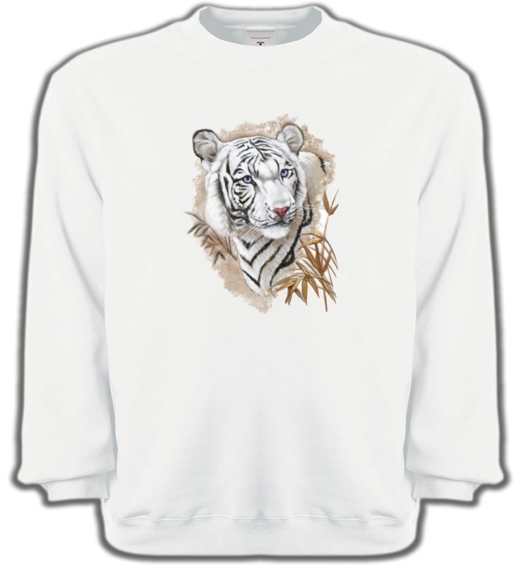 Sweatshirts Unisexe Safari Tigre (E)