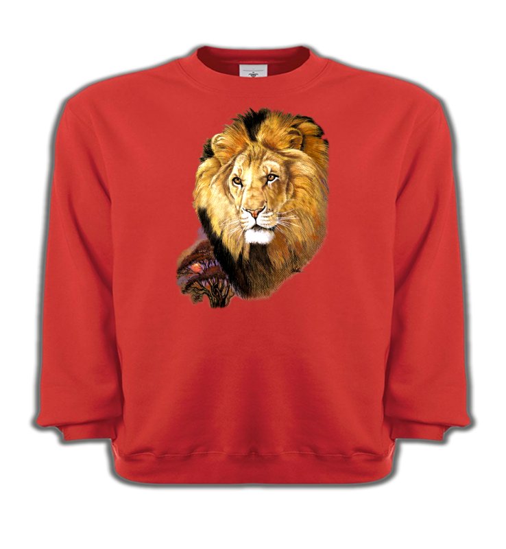 Sweatshirts Enfants Safari Tête de Lion