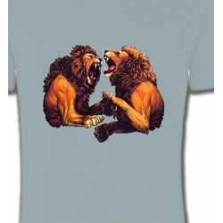 T-Shirts Safari Lions féroces (C)