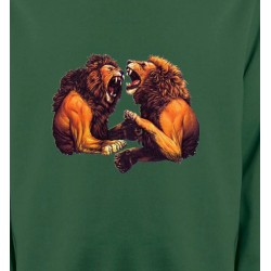 Sweatshirts Animaux de la nature Lions féroces (C)