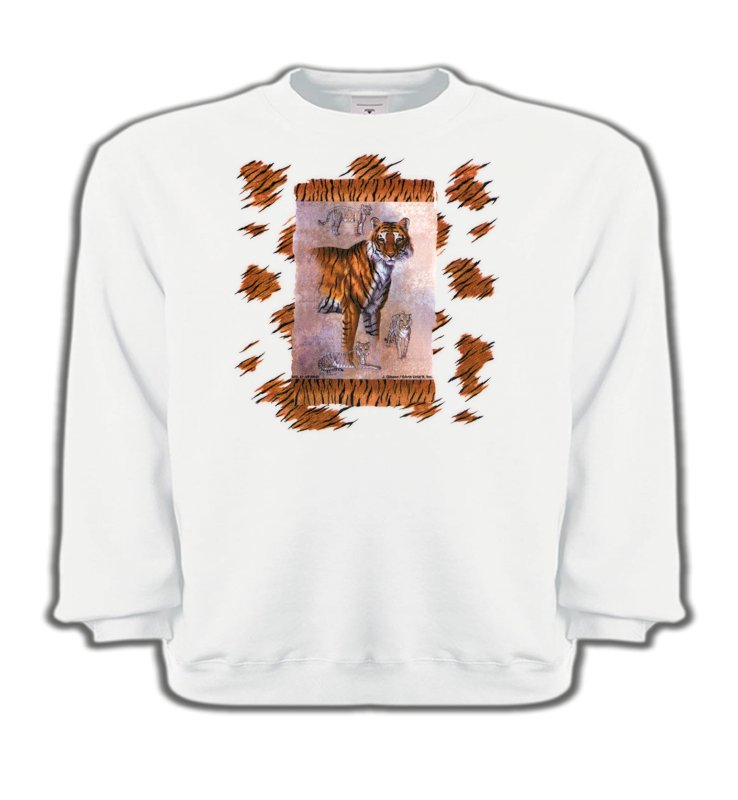 Sweatshirts Enfants Safari Tigre (F2)