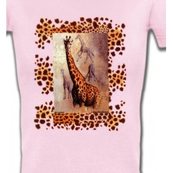 T-Shirts Safari Girafes